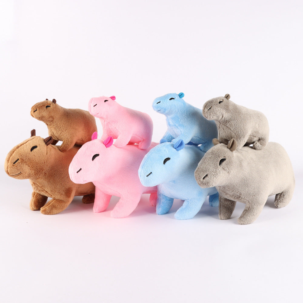 Capybara Plush Multi Colored