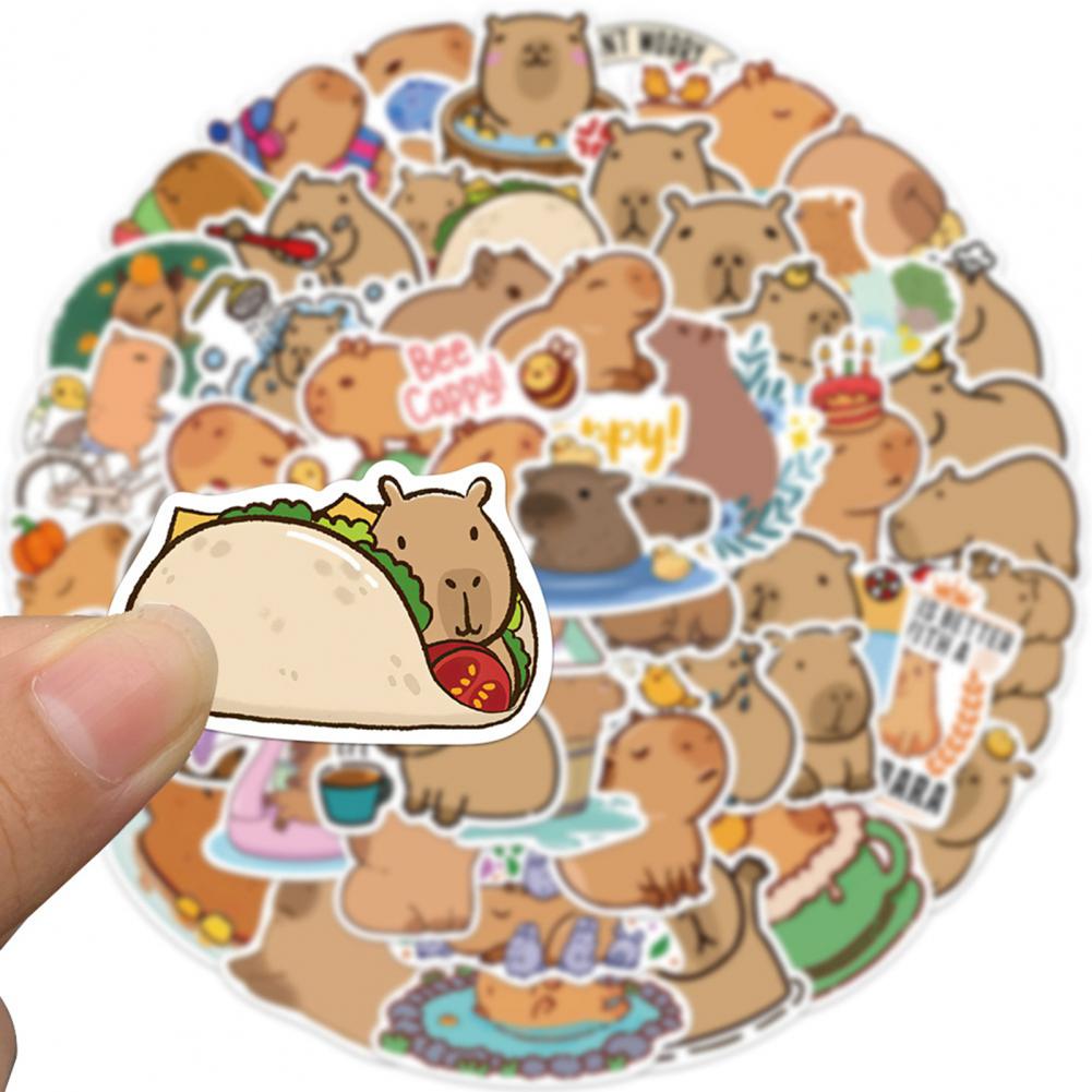 Capybara 50pc Sticker Set