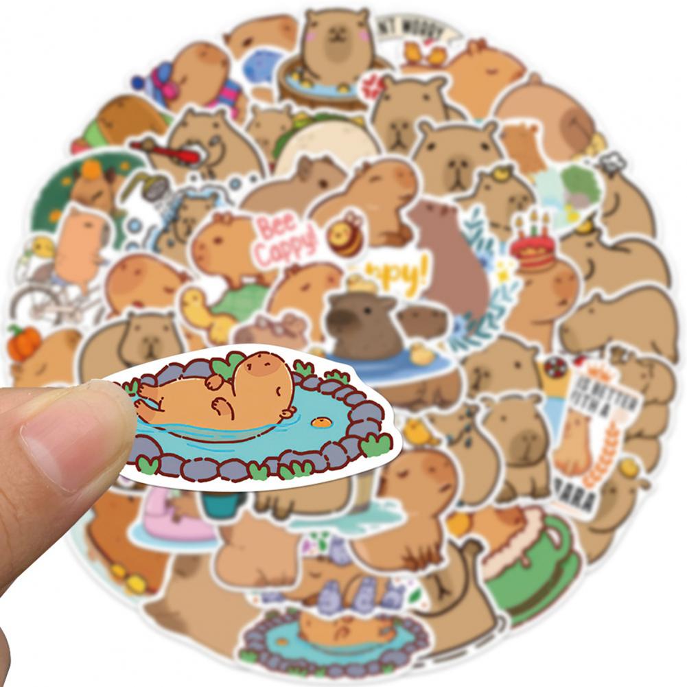 Capybara 50pc Sticker Set