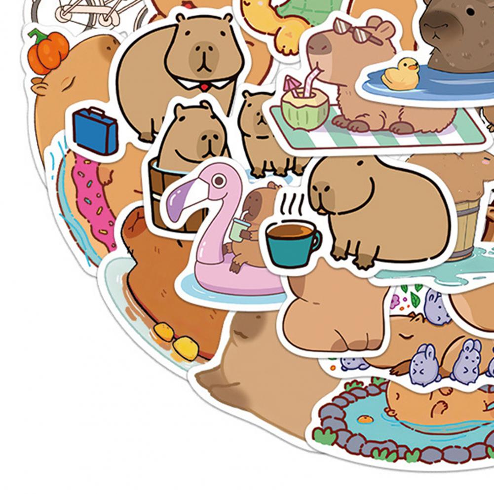 Capybara 50pc Sticker Set